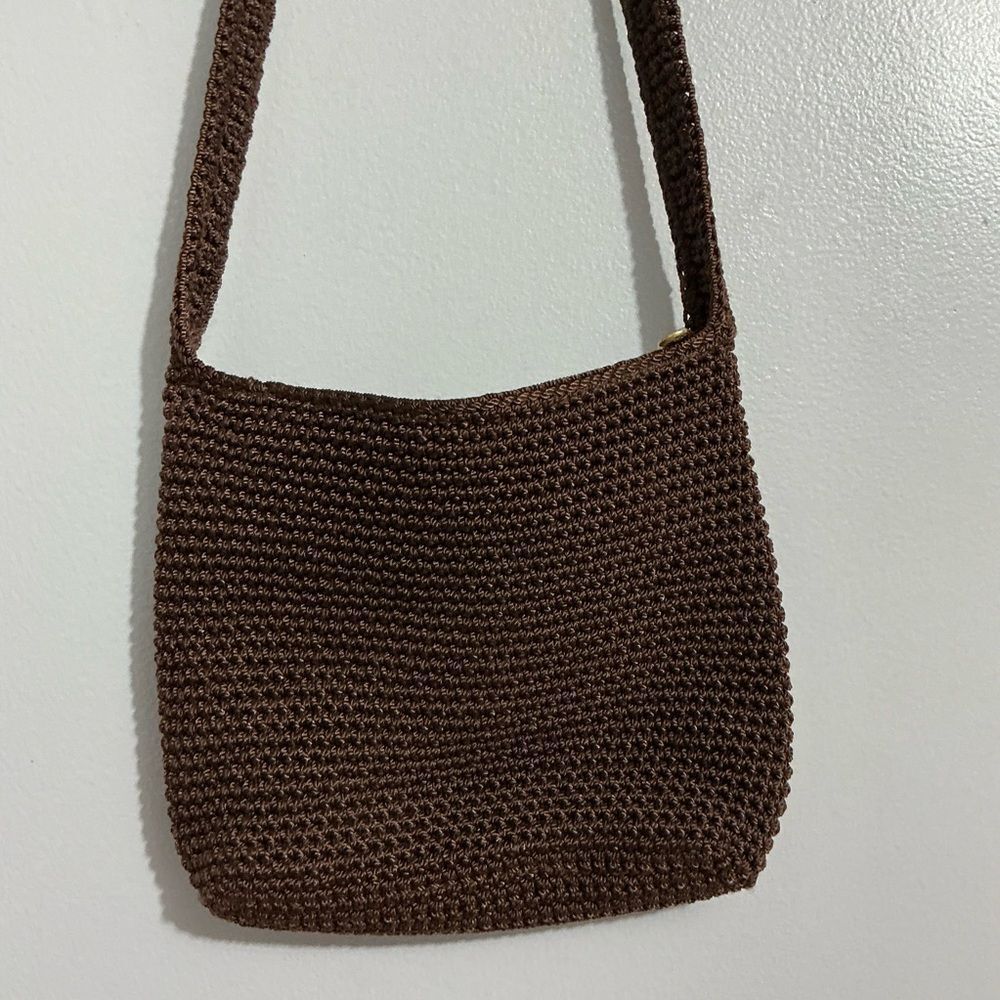 Brown Crochet Crossbody by The Sak - Picture 2 of 6